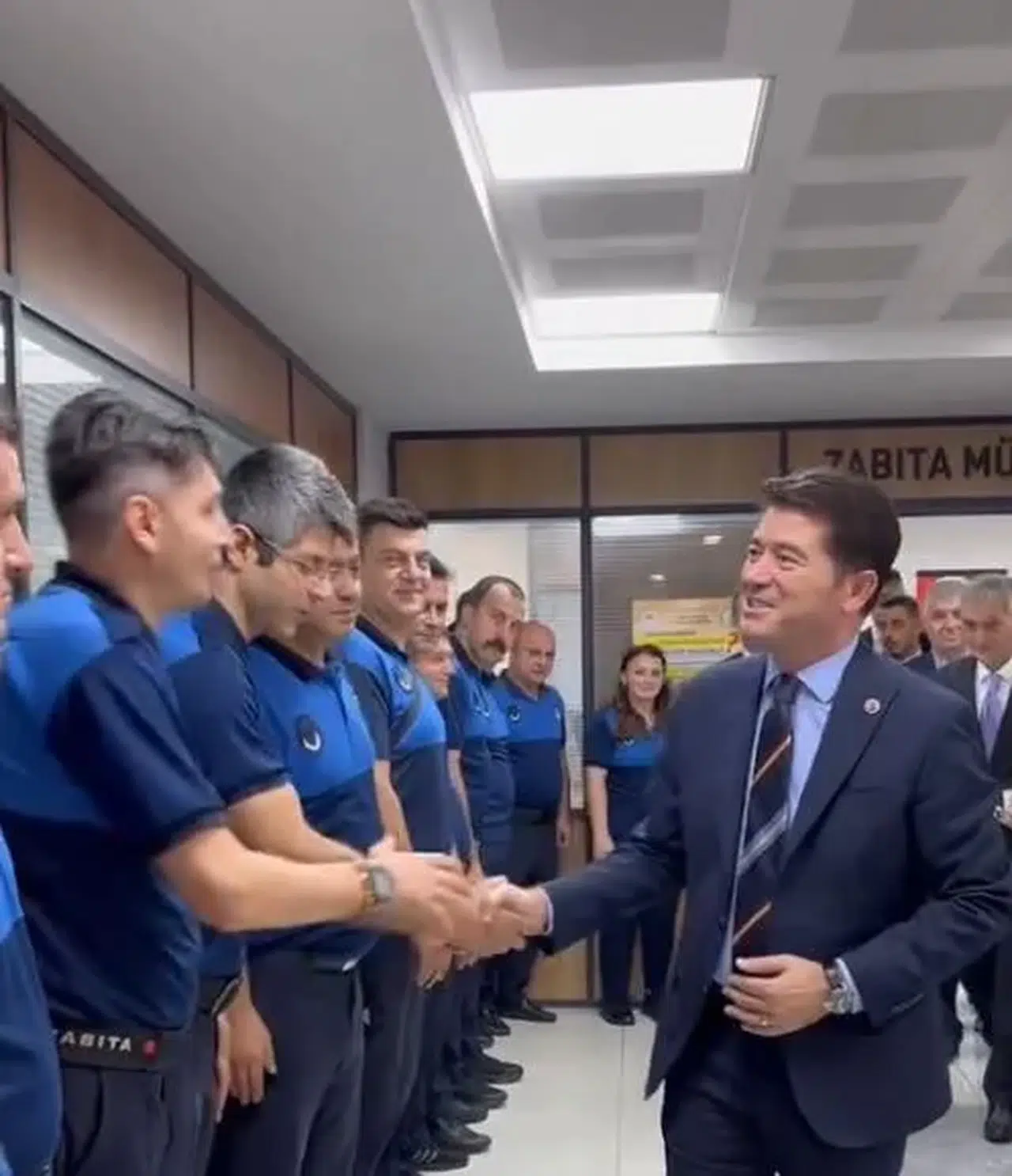 Ortahisar Belediyesi'nden Zabıta Teşkilatına Anlamlı Ziyaret