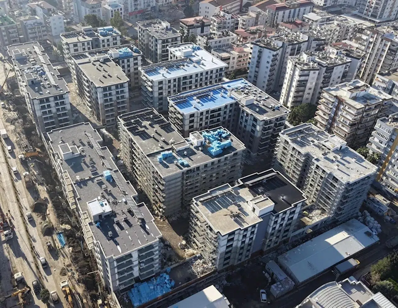 Rezerv alan ilan edilen site inşatlarının yüzde 70’i tamamlandı