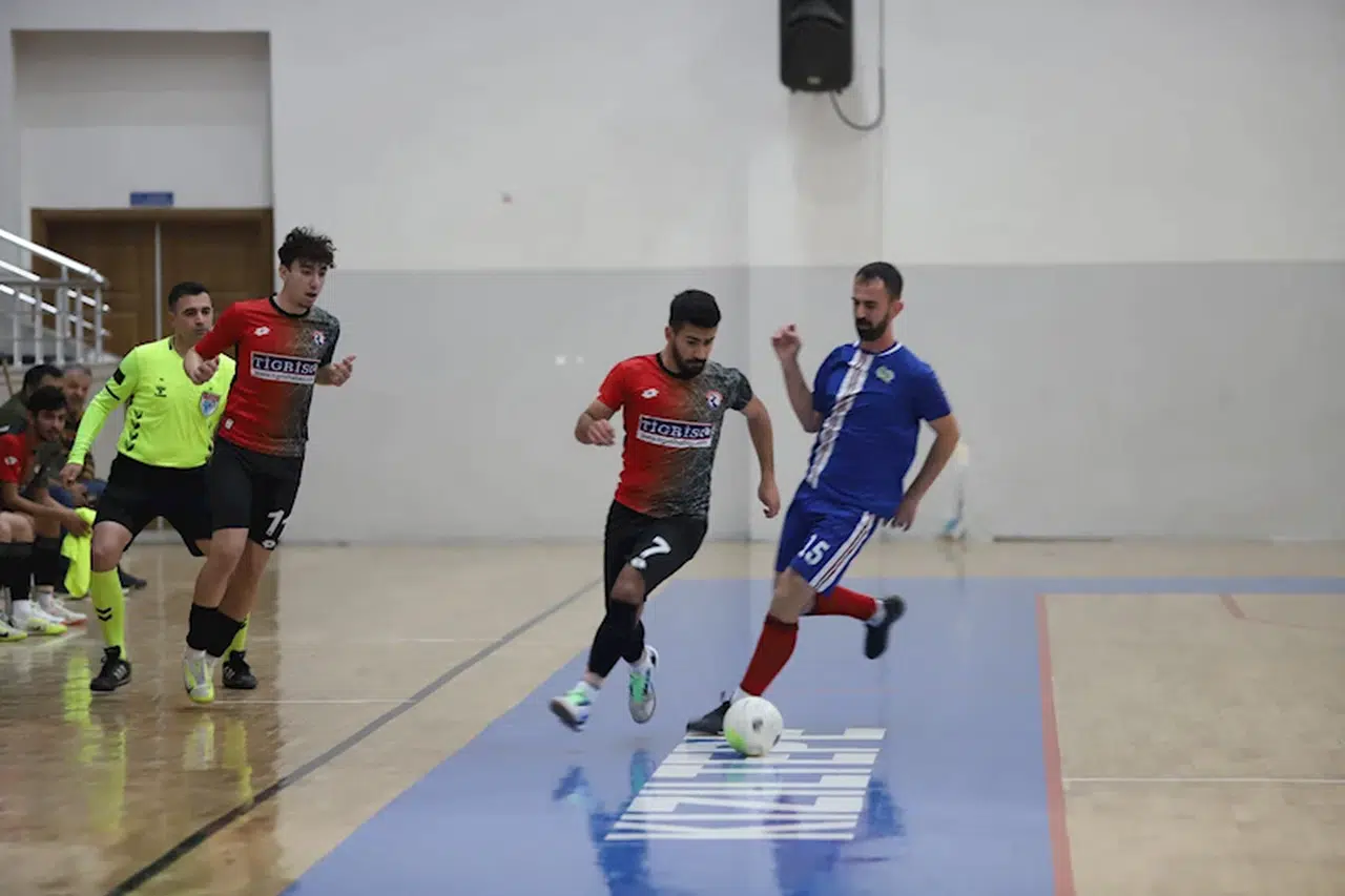 TFF Futsal Ligi’nin ilk hafta müsabakaları Mardin’de oynandı