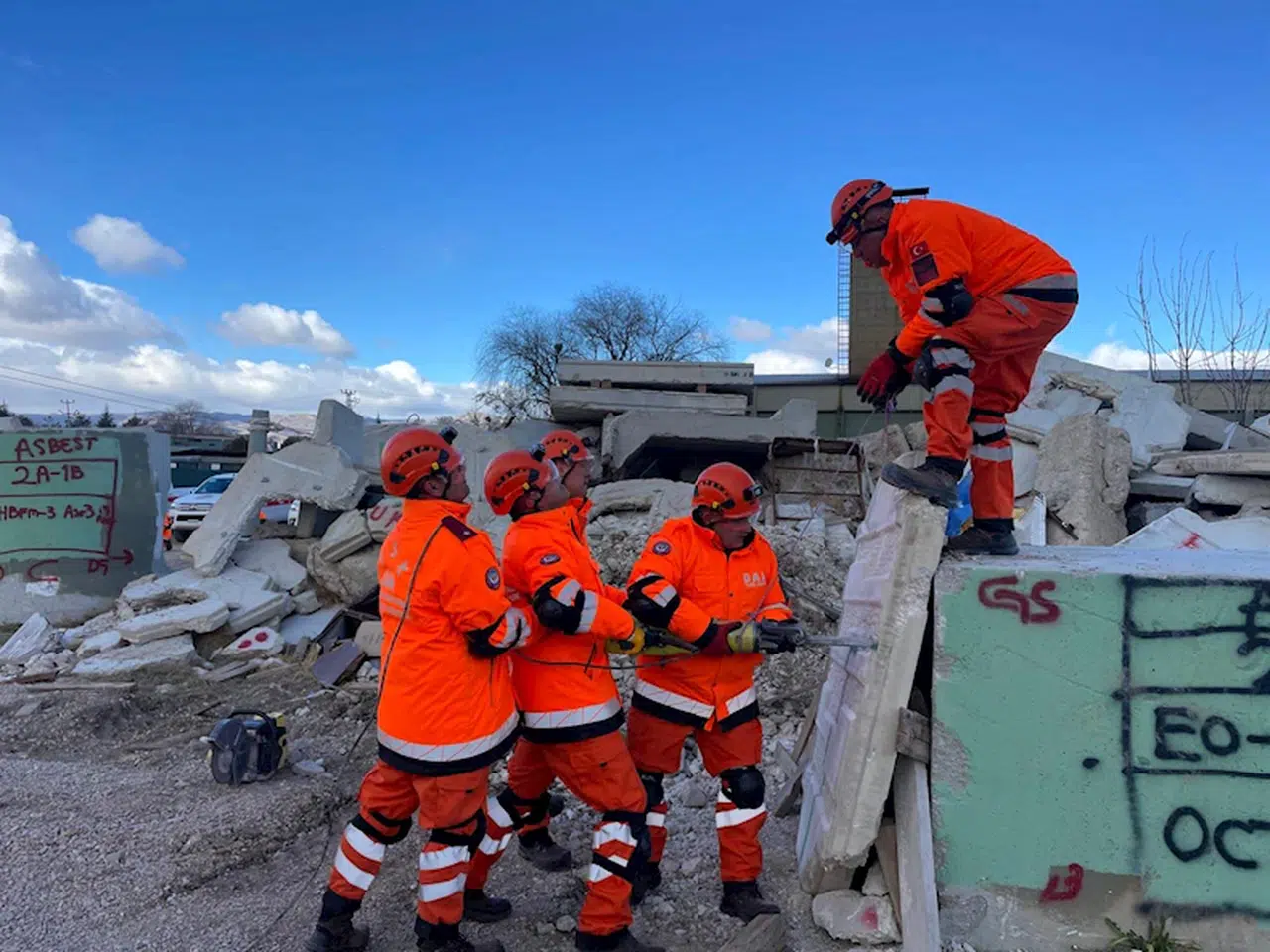 TSK İnsani Yardım Tugayı'ndan arama kurtarma tatbikatı