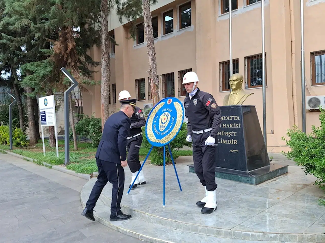 Silvan’da, Türk Polis Teşkilatı'nın 180'inci kuruluş yılı kutlaması