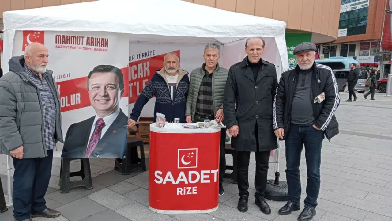 Saadet Partisi Rize’de 2028 Seçimleri İçin Start Verdi