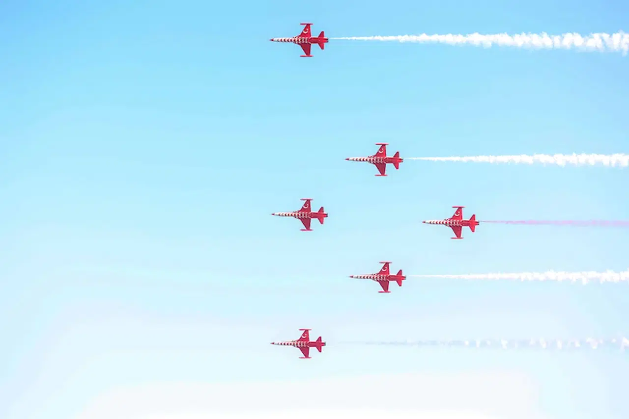Türk Yıldızları'ndan Antalya'da nefes kesen gösteri/ Ek fotoğraflar