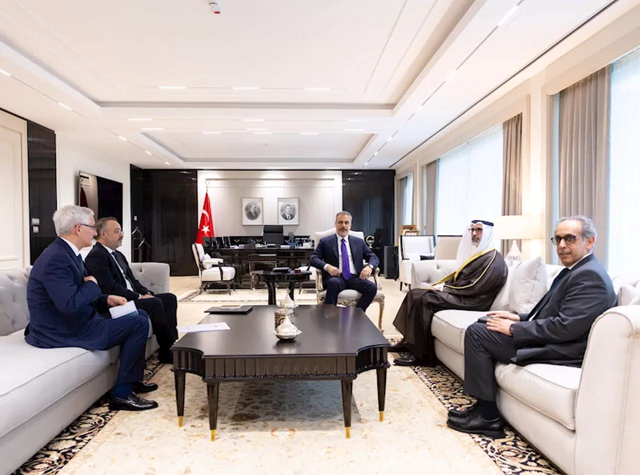 Bakan Fidan, Kuveyt Dışişleri Bakan Yardımcısı Al Sabah'ı kabul etti