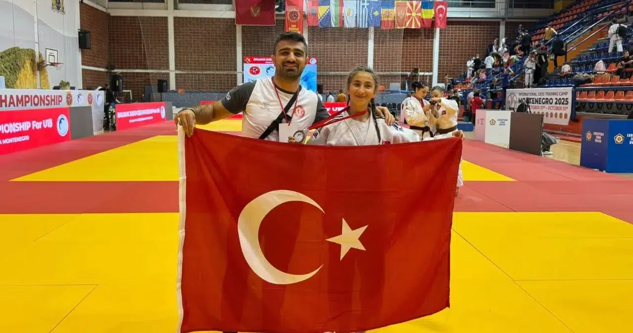Erzurumlu Elif Su Esenboğa Balkan Judo Şampiyonası'nda üçüncü oldu