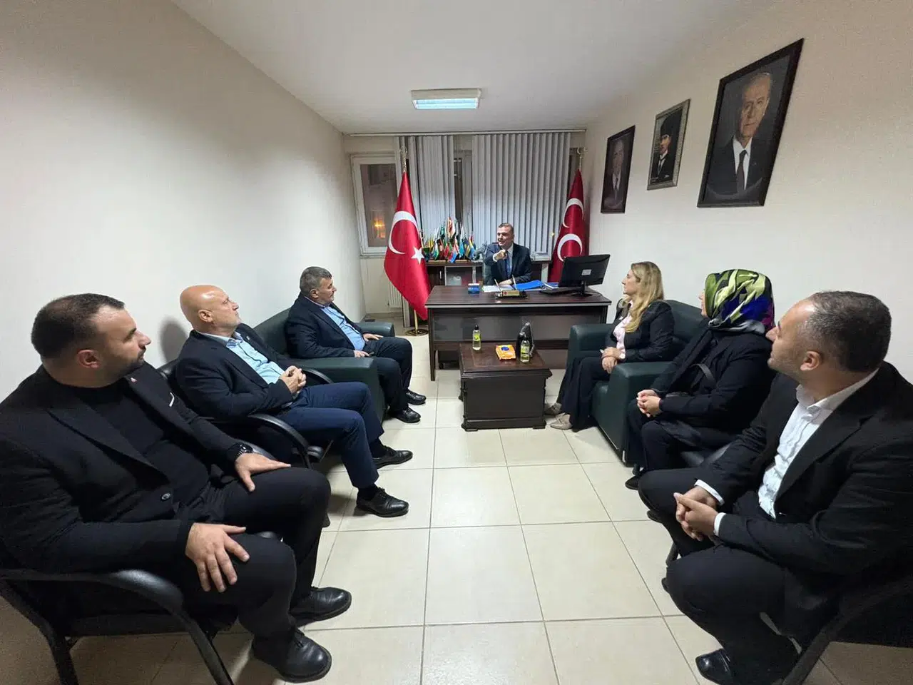 MHP Trabzon İl Başkanlığı Çarşıbaşı'nda Teşkilat Güçlendirme Programı Düzenledi