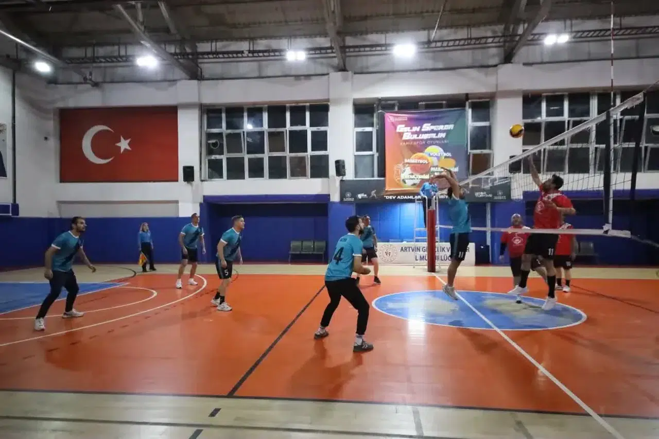 Artvin Kamu Spor Oyunları'nda dostluk ve fair play öne çıkıyor