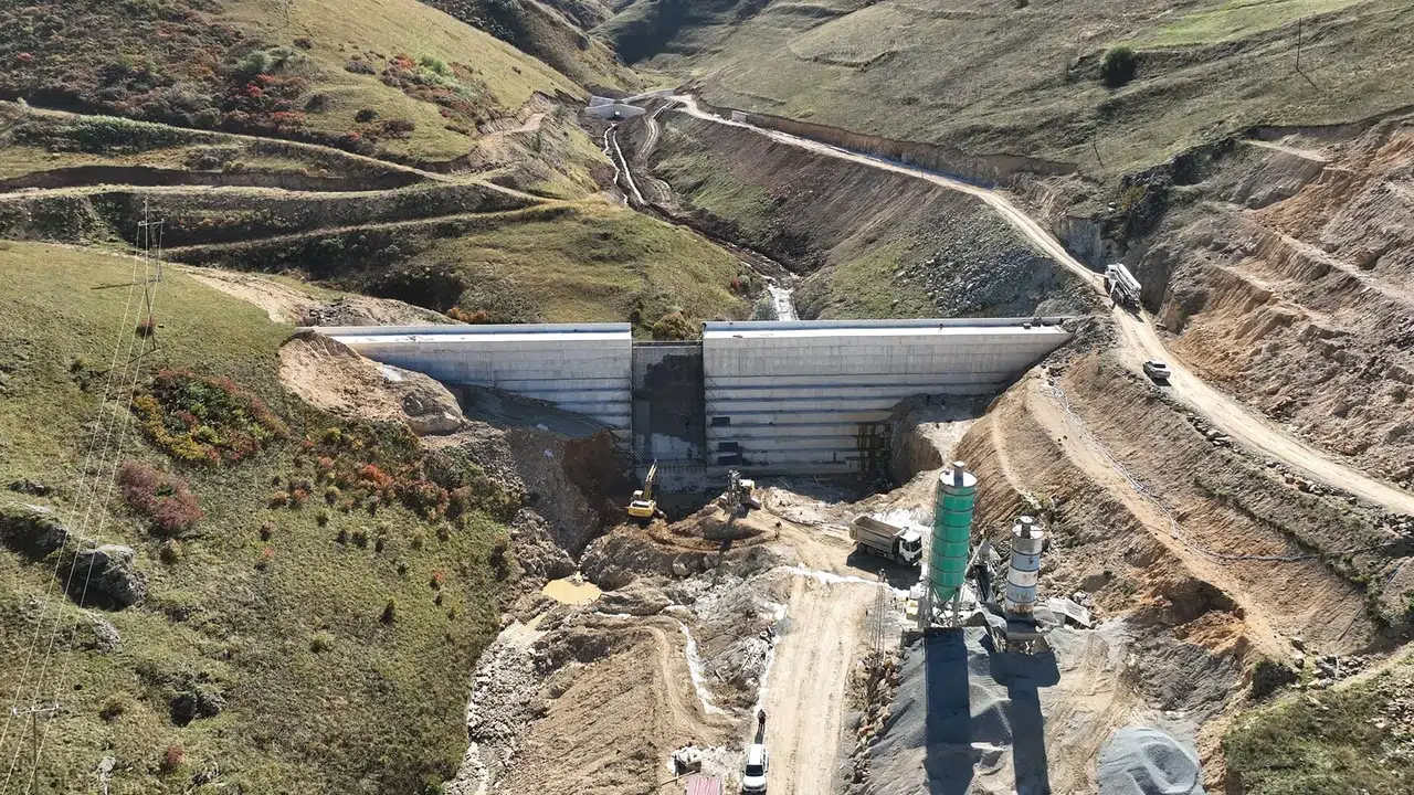 Trabzon'da Taşkın Riskini Azaltacak Balihor Sel Kapanı Projesi Tamamlanıyor