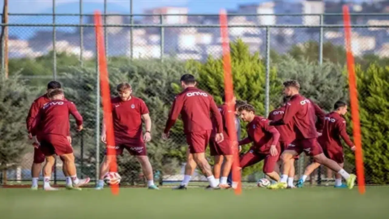 Trabzonspor, Rizespor maçı hazırlıklarına devam ediyor