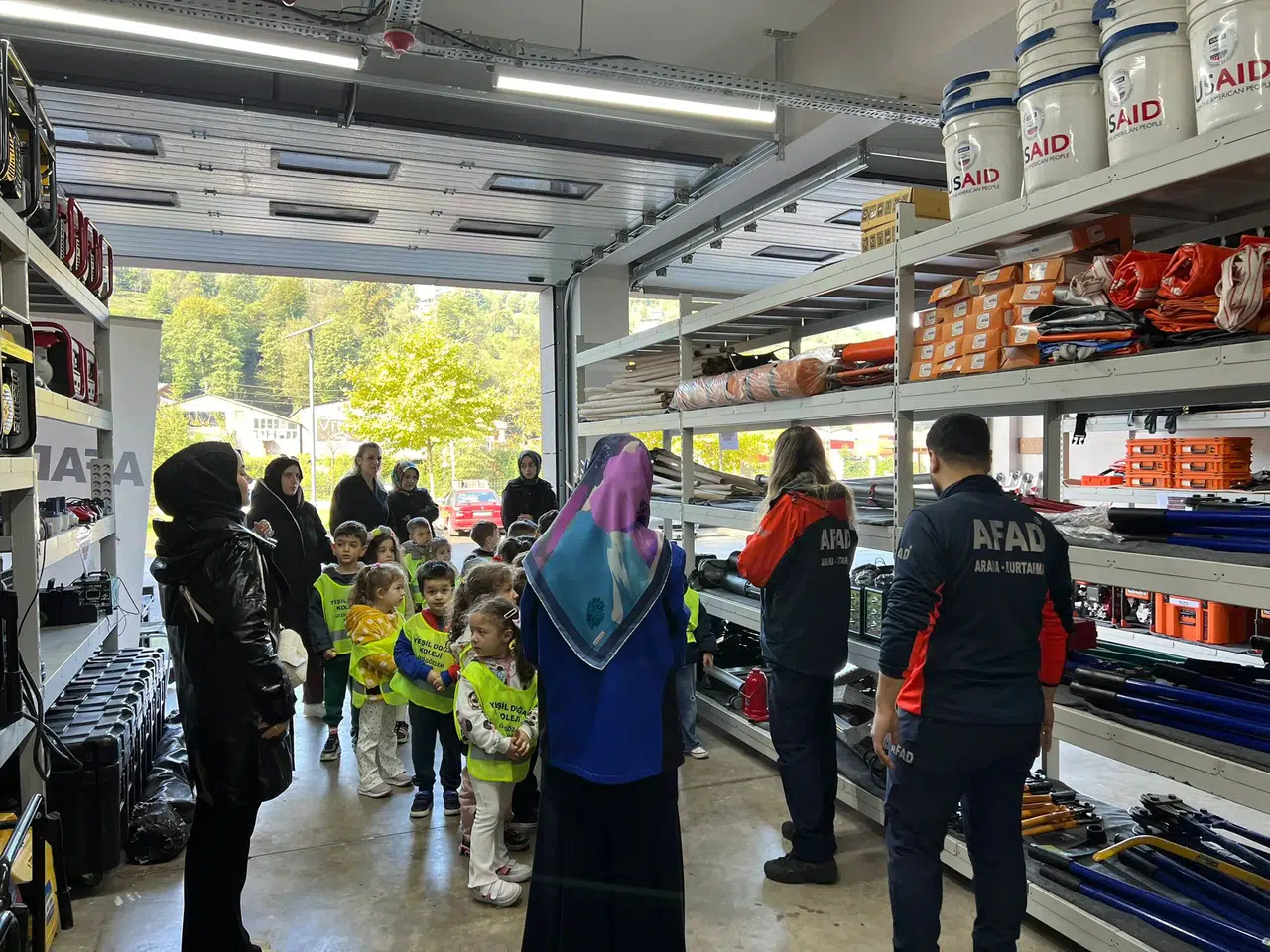 Afet Farkındalığı İçin Öğrencilere Eğitim Verildi