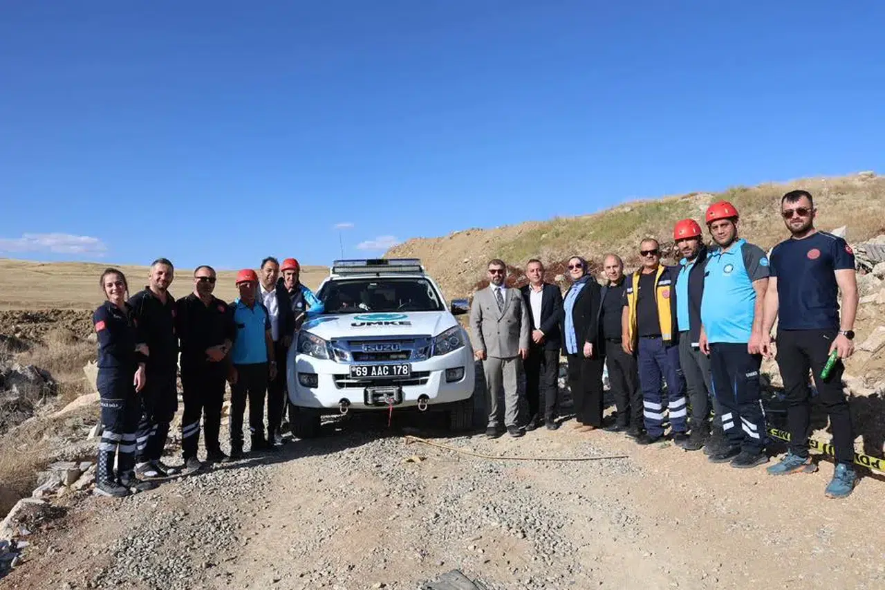 Bayburt'ta afet tatbikatlarıyla güvenlik hazırlıkları güçlendirildi