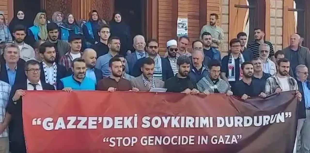 Rize’de İlk Kıblemiz Mescid-i Aksa Temalı Basın Açıklaması Yapıldı