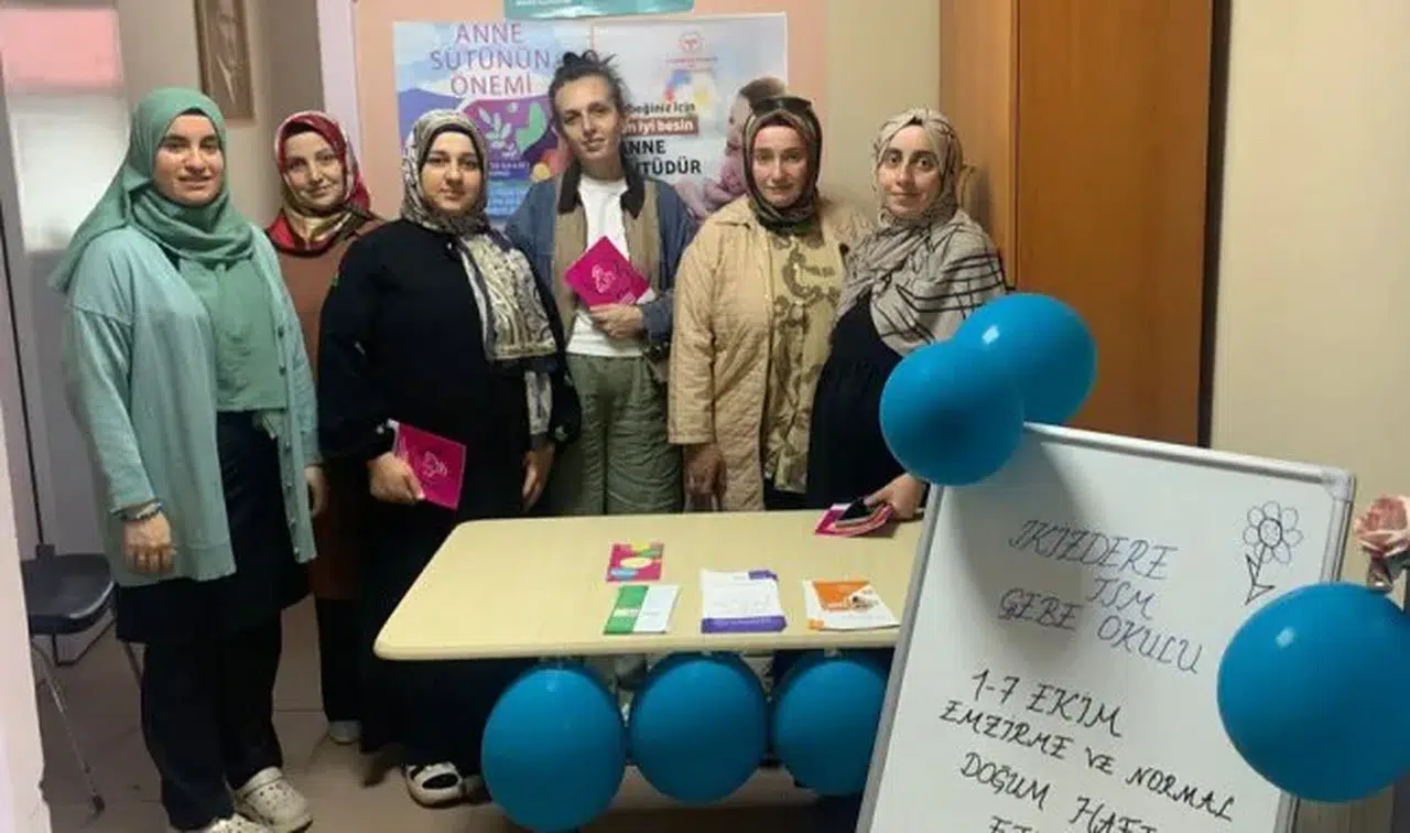 Rize’de Normal Doğum Haftası Etkinlikleri Düzenlendi