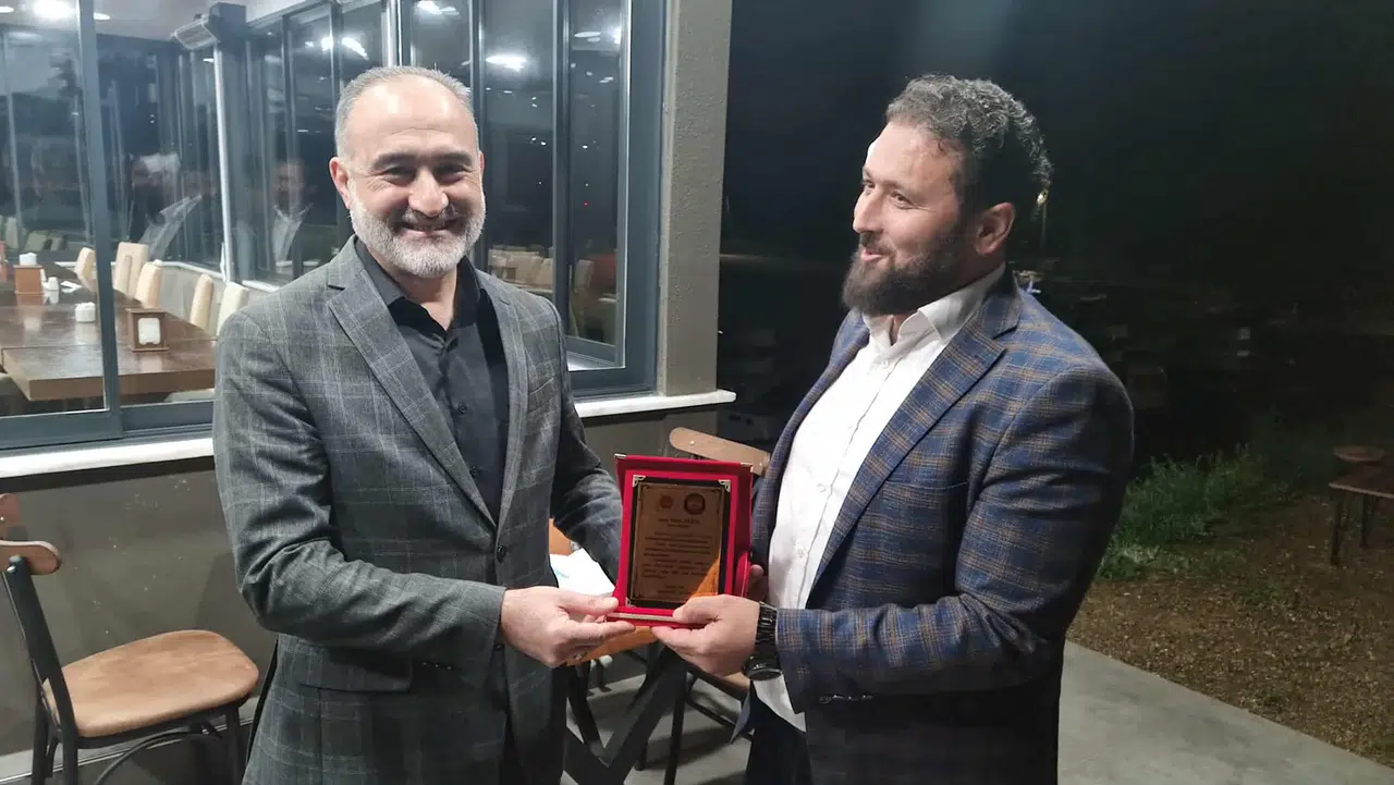 Akçaabat İlçe Müftülüğü Şube Müdürü Erkan Bebek’e Veda Programı Düzenlendi