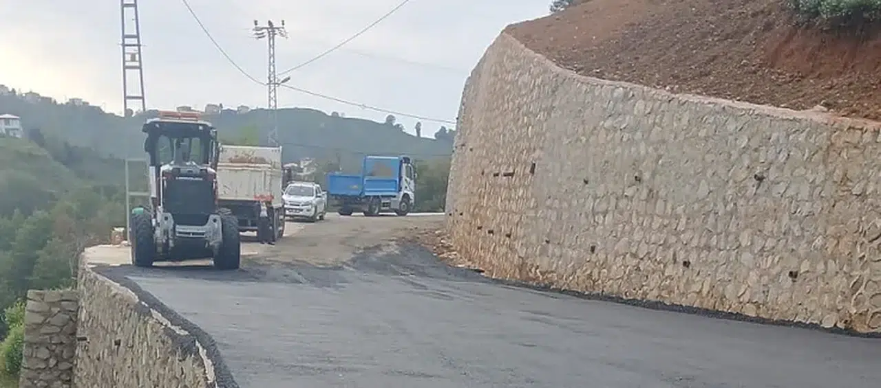 İyidere'de altyapı ve asfaltlama çalışmaları tamamlandı, modern projeler devam edecek