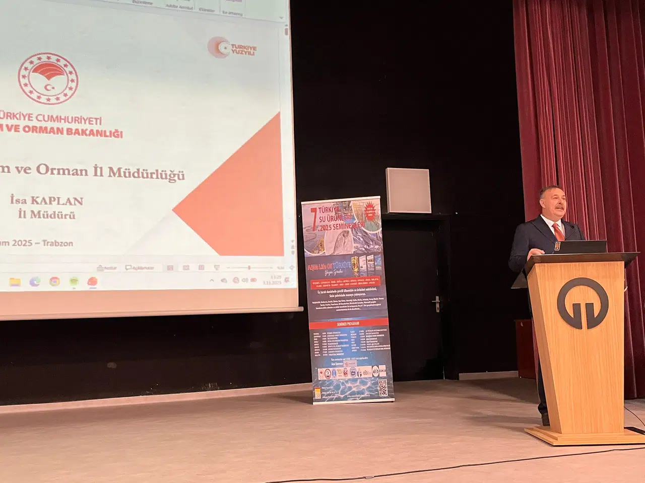 KTÜ'de Su Ürünleri Semineri: Öğrenciler ve Sektör Temsilcileri Buluştu