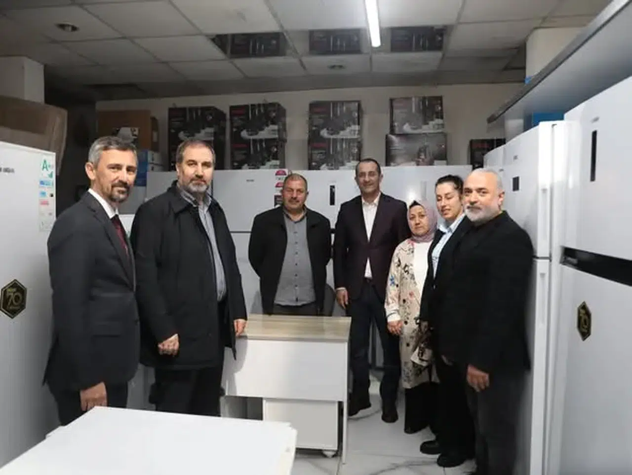 Akçaabat’ta Esnaf Ziyaretleri: Mustafa Şen ve Teşkilattan Geniş Katılım