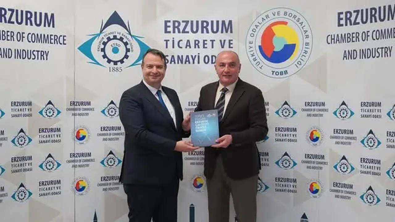 KOSGEB Heyeti ETSO Başkanı Saim Özakalın’ı Ziyaret Etti