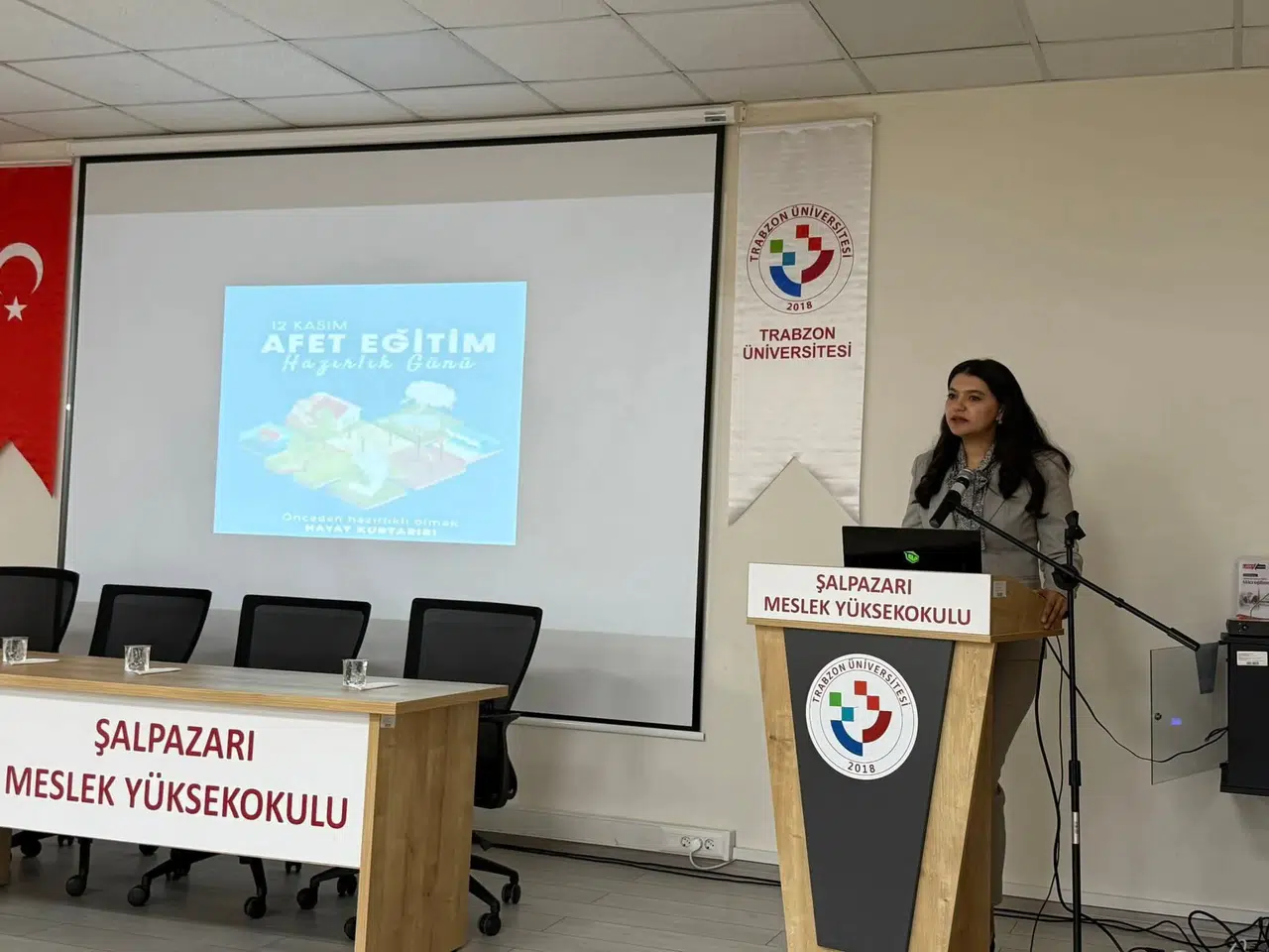 Şalpazarı’nda Afet Eğitimi Hazırlık Günü Programı Düzenlendi