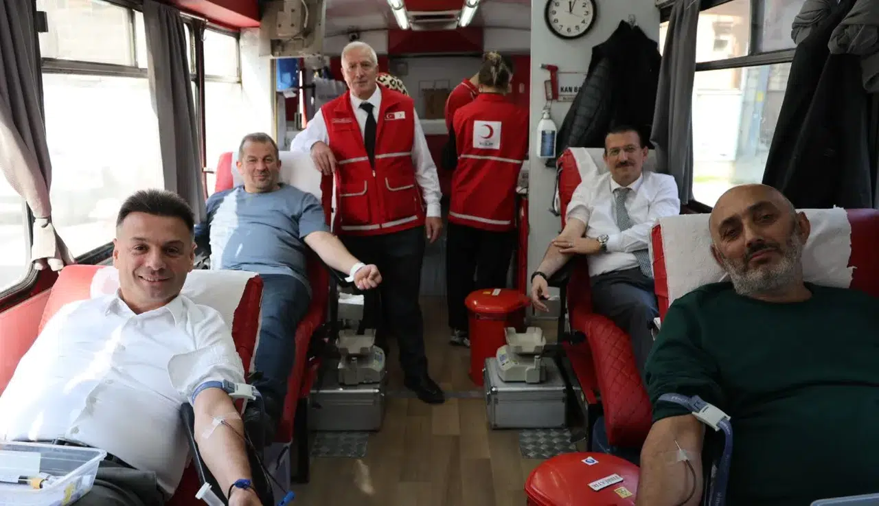 Maçka'da Kan Bağışı ve Kermes Etkinliğiyle Dayanışma Rüzgarı Esti