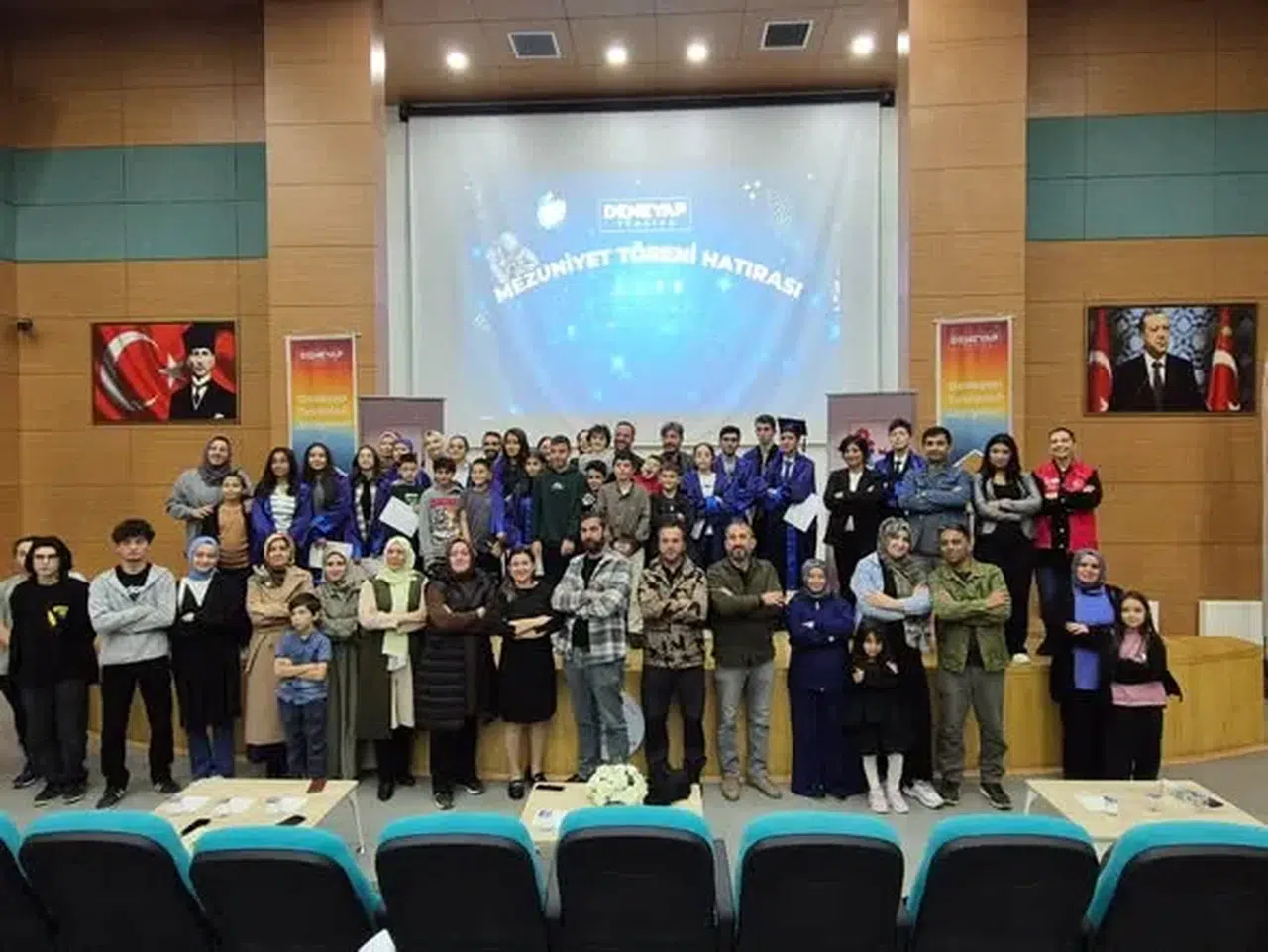 Deneyap 4. Faz Öğrencileri Mezuniyet Coşkusunu Yaşadı