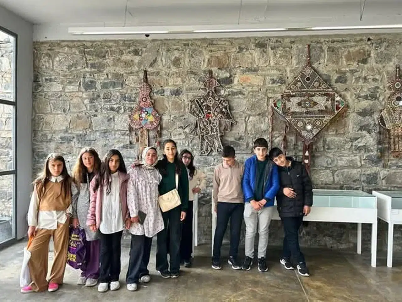 Pazaryolu’nda Öğrenciler Baksı Müzesi’nde Sanatla Buluştu