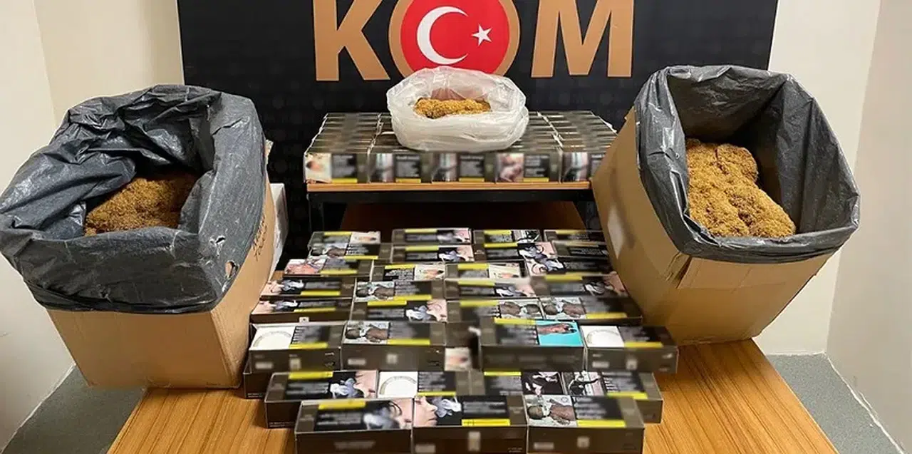 Rize'de Kaçak Ürün Operasyonunda 17 Gözaltı ve 28.300 Makaron Ele Geçirildi