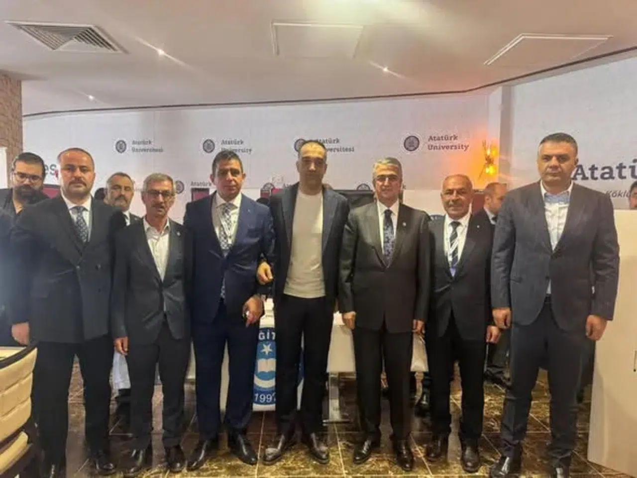 MHP Erzurum İl Teşkilatı, Türk Eğitim-Sen 1 No’lu Şube Genel Kuruluna Katıldı