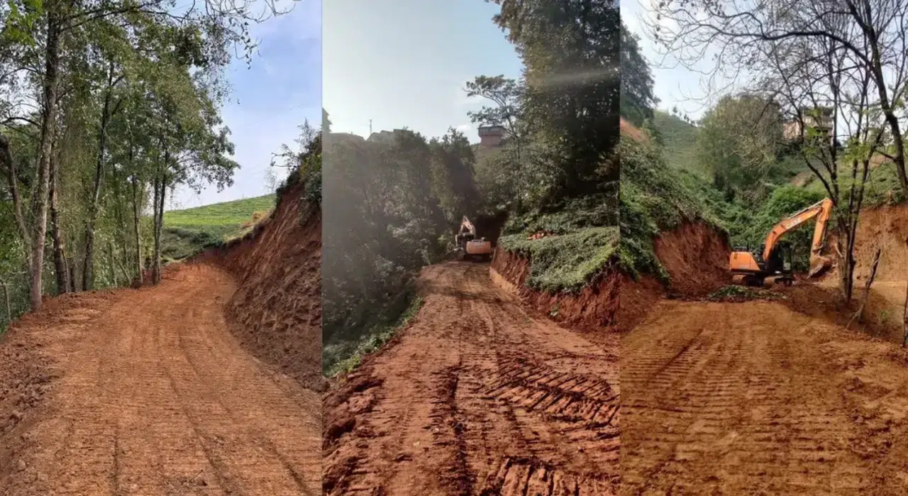 İyidere'de Fıçıtaşı Mahallesi'nde yeni yol çalışmaları tamamlandı