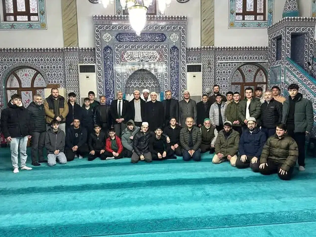 Araklı’da Zeki Çebi Camii’nde Sabah Namazı Buluşması Gerçekleştirildi