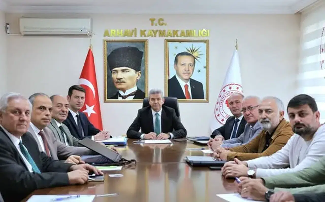 Arhavi OSB Müteşebbis Heyeti Toplantısı Vali Dr. Turan Ergün Başkanlığında Gerçekleştirildi