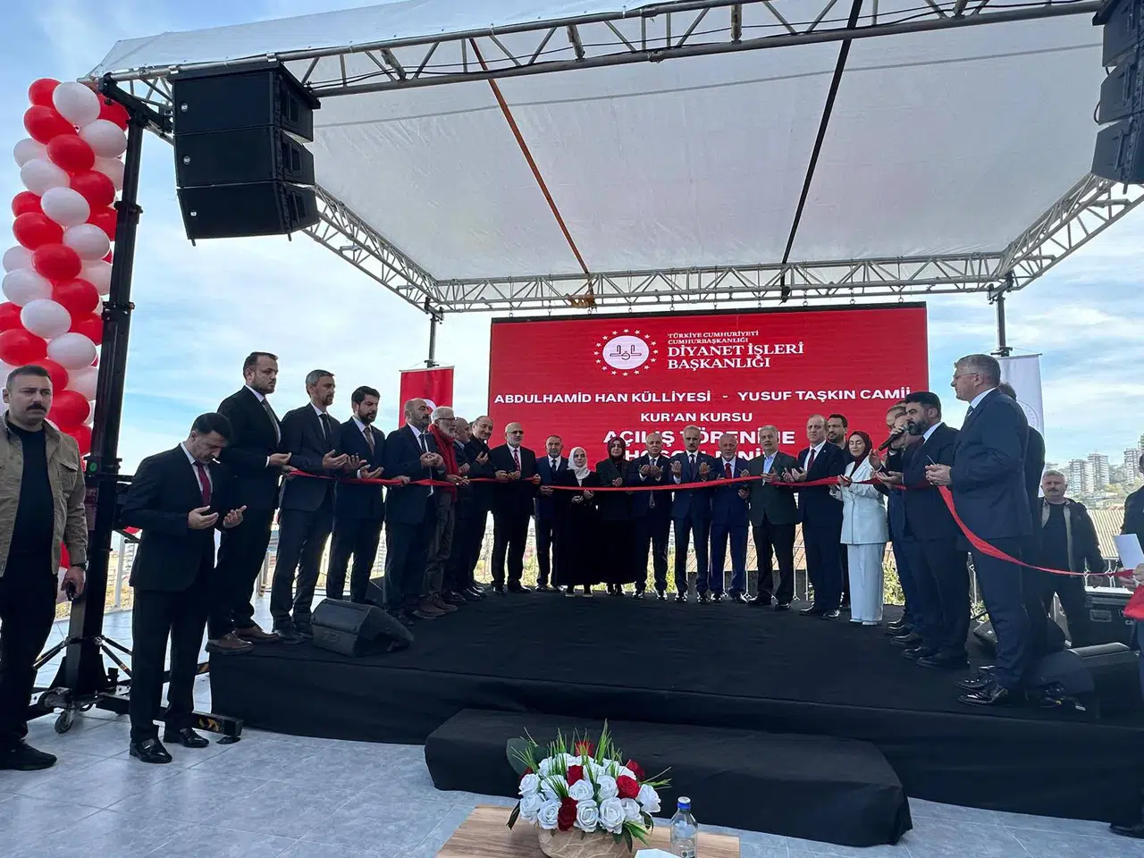 Akçaabat’ta Abdülhamid Han Külliyesi Yusuf Taşkın Camii ve Kur’an Kursu Açıldı