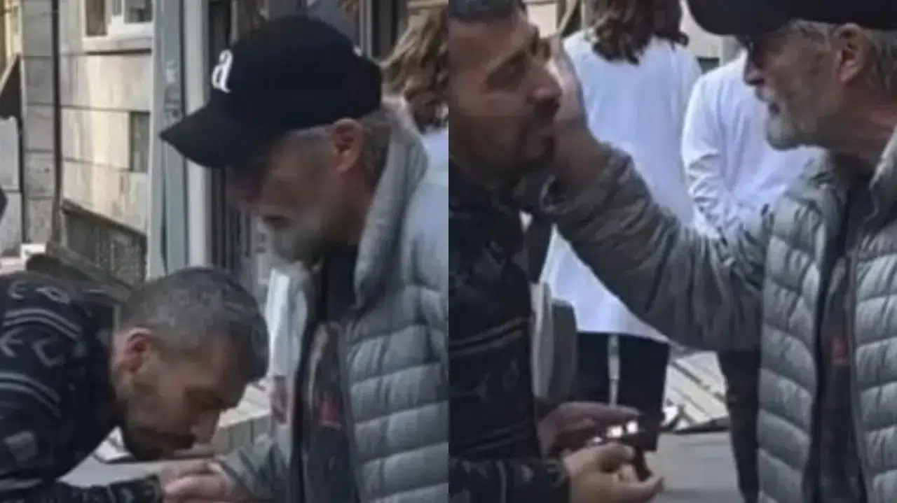 Hayranın Elini Öpmek İsteyince Ortaya Çıkan İlginç Anlar!