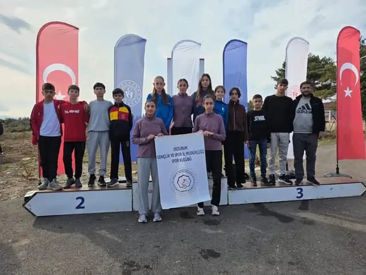 Erzurum Gençlik ve Spor Kulübü Kros'ta Bölge Şampiyonu, Finale Gidiyor!