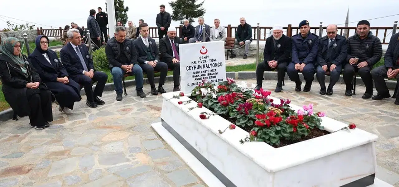 Şehit Pilot Ceyhun Kalyoncu, Şahadetinin Birinci Yılında Dualarla Anıldı