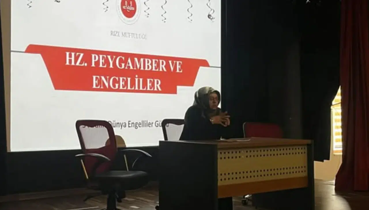 Rize Müftülüğü’nden Engelliler Günü Farkındalık Programı