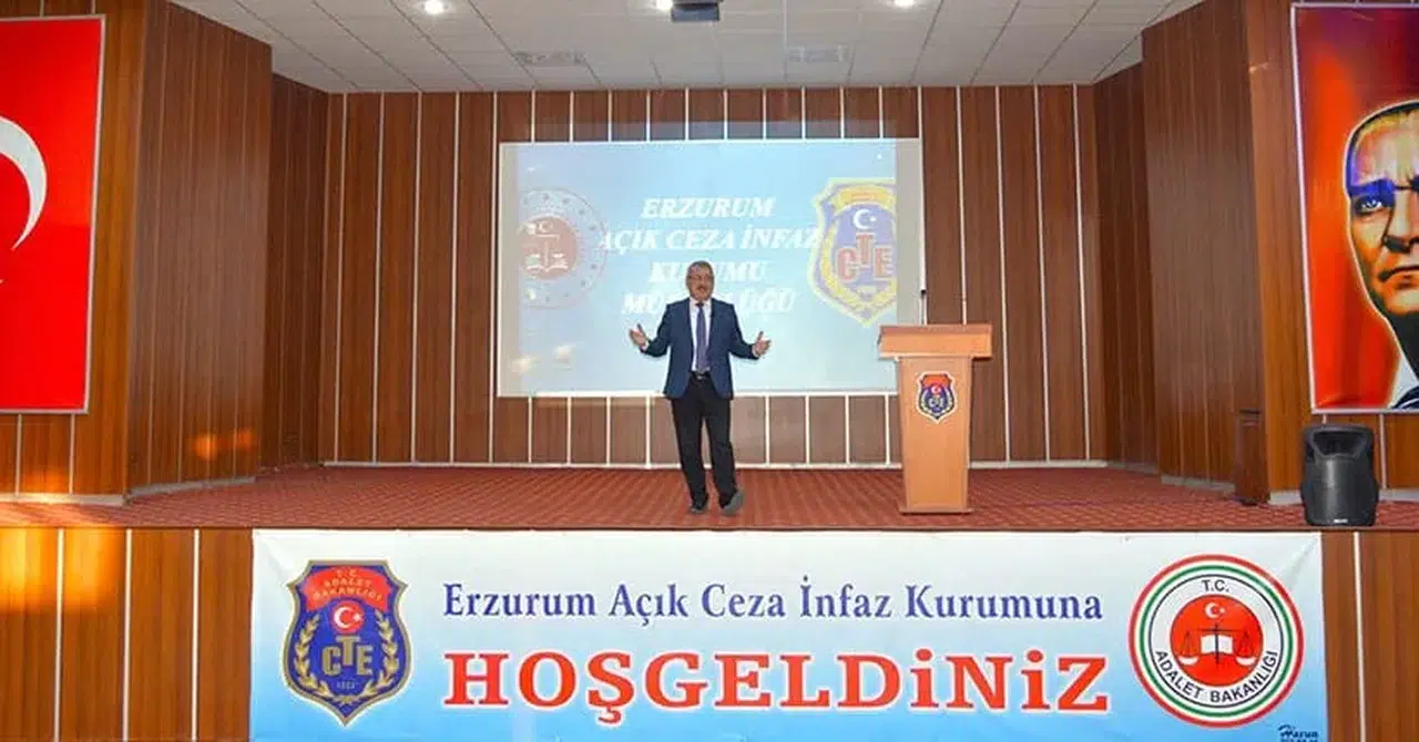 Erzurum Müftüsü, mahkumlarla manevi destek ve eğitim üzerine bir araya geldi