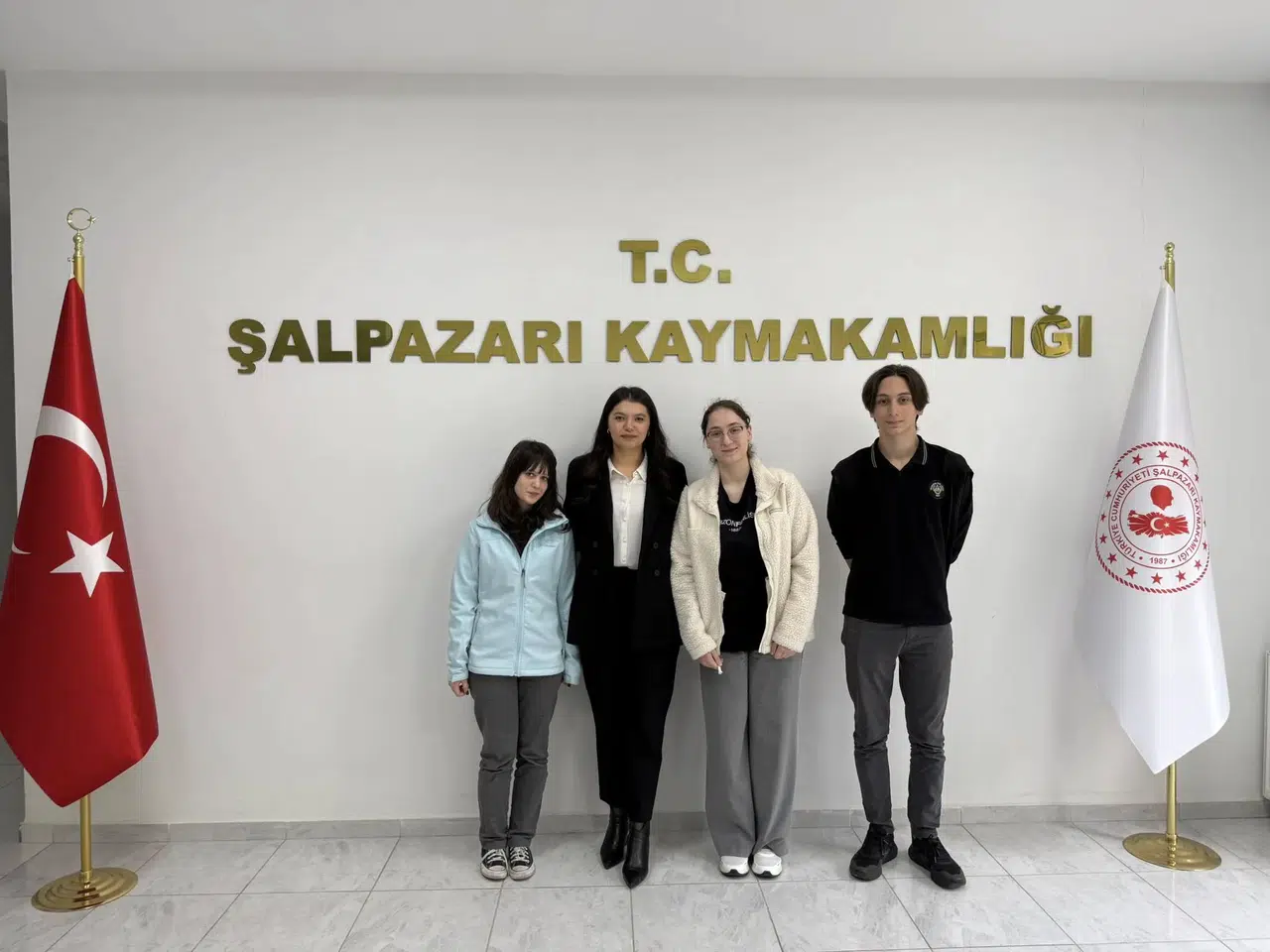 Trabzon Fen Lisesi’nden Kaymakam Akpınar’a Proje Ziyareti