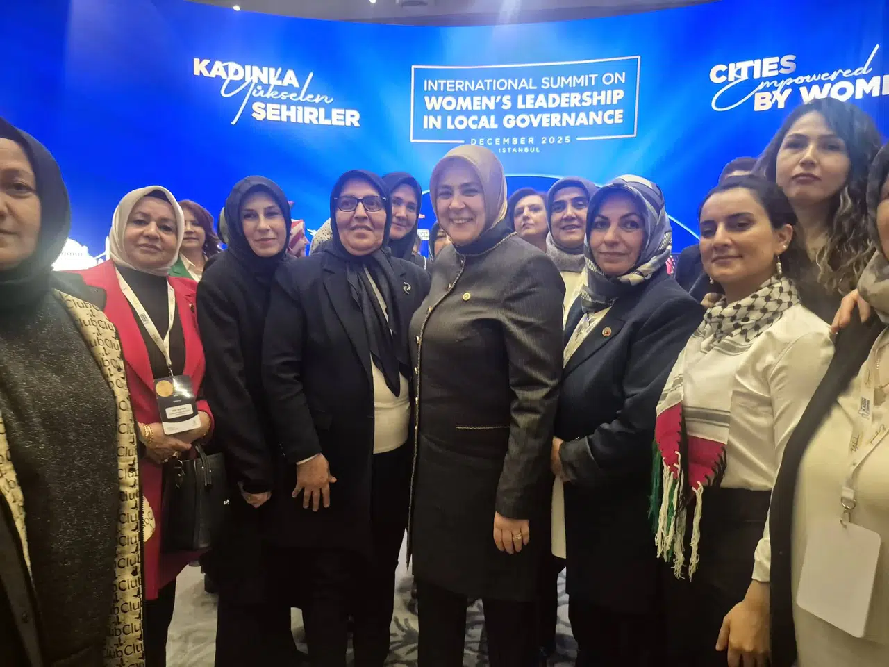 Erzurum Belediye Meclis Üyeleri, Uluslararası Yerel Yönetimlerde Kadın Zirvesi’nde Yerini Aldı