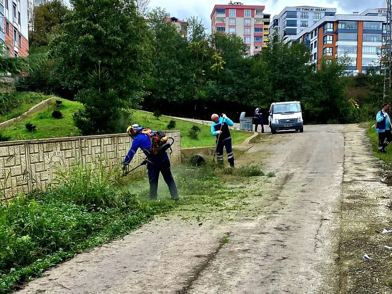 Ortahisar Belediyesi, Yeşil Alanları Koruma Çalışmalarına Devam Ediyor
