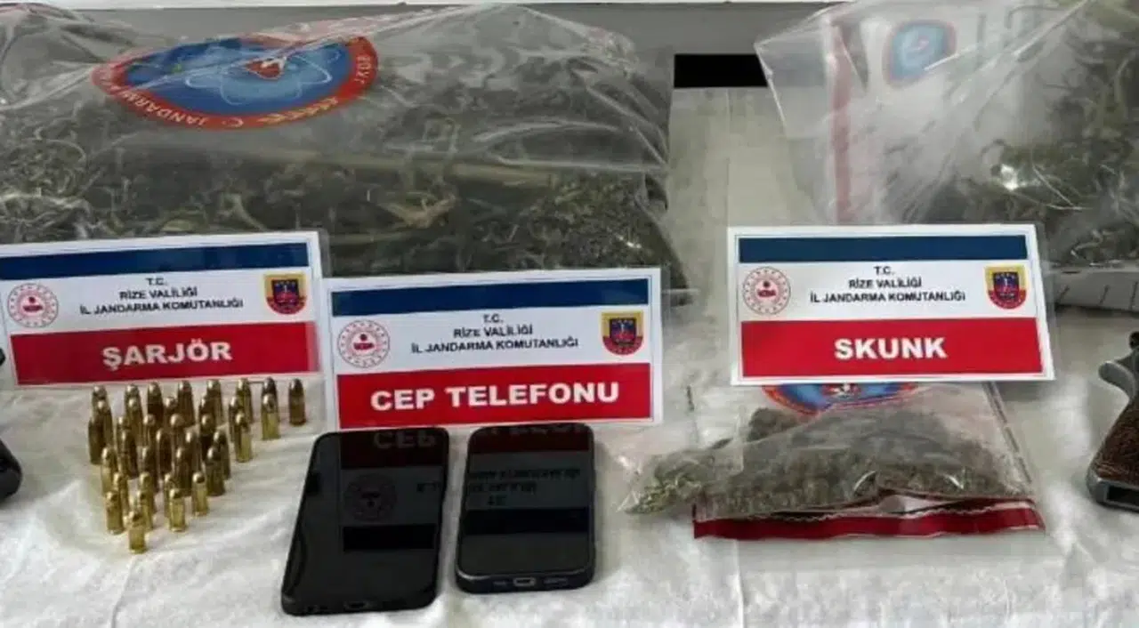 Rize’nin Pazar İlçesinde Uyuşturucu Operasyonu: 1 Tutuklama