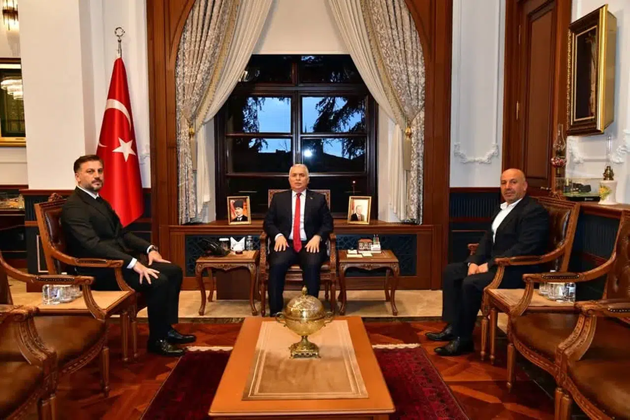 Vali Yıldırım, Muhtar Akgül ve İşletmeci Güven’i Kabul Etti