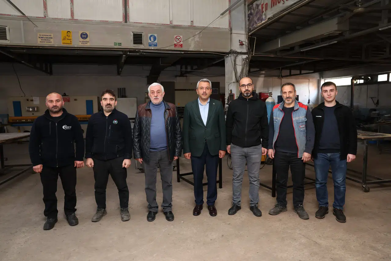 Vali Baydaş’tan Yelkenciler Endüstriyel Mutfak ve Soğutma Sistemleri’ne Ziyaret