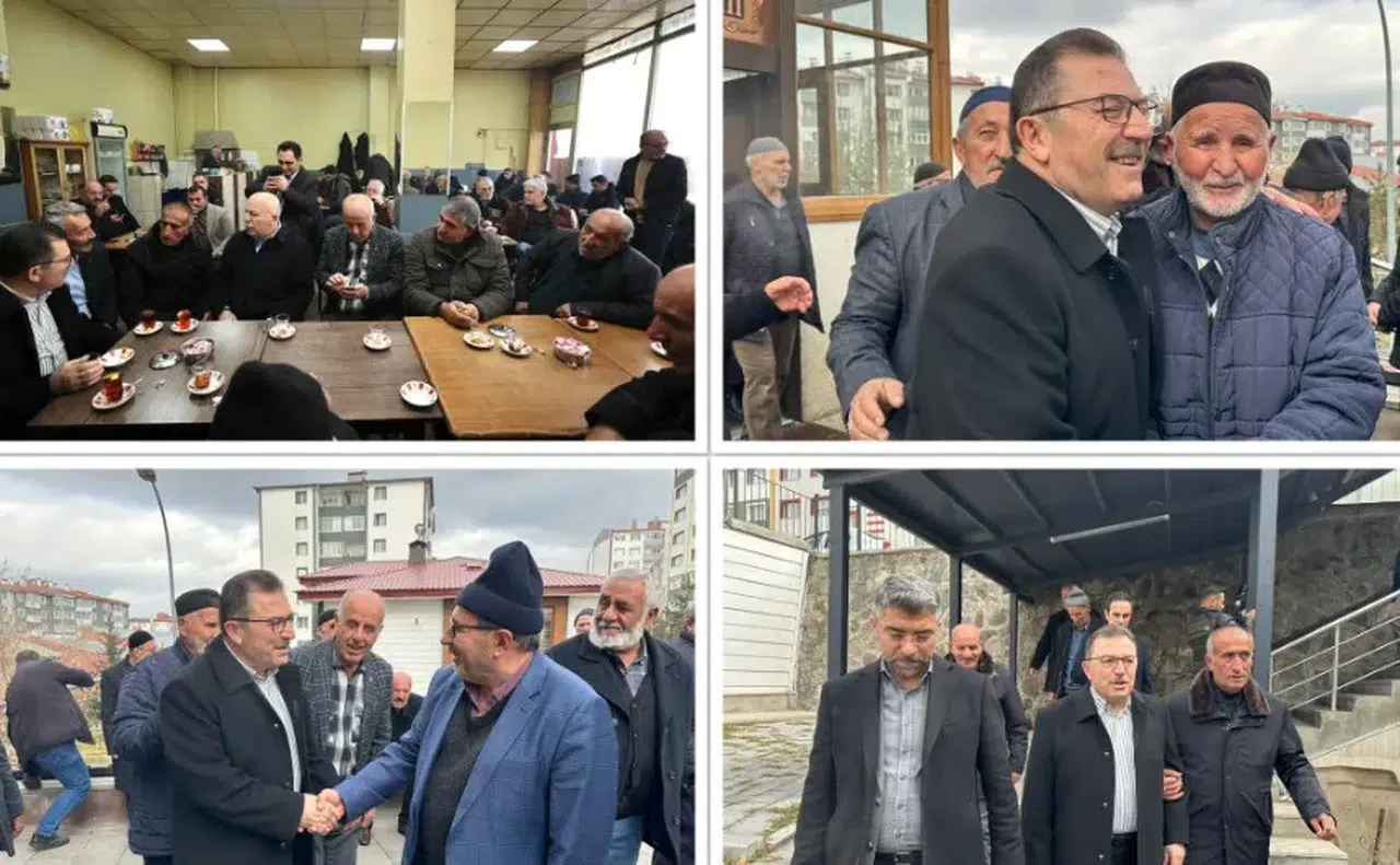 Erzurum Milletvekili Altınok, Hilalkent'te vatandaşlarla buluştu