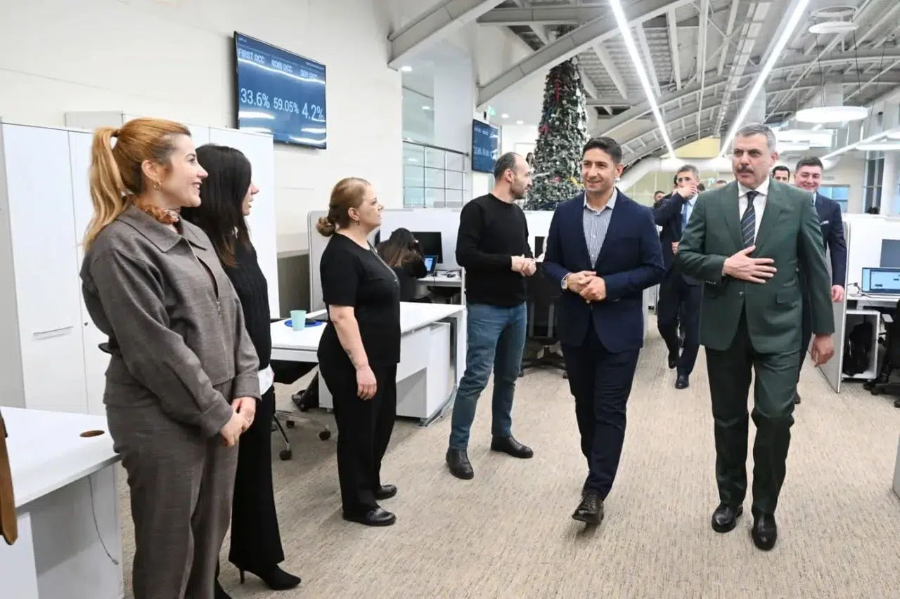 Erzurum'daki QNB Bank Çağrı Merkezi, 24/7 hizmetle 850 çalışana sahip