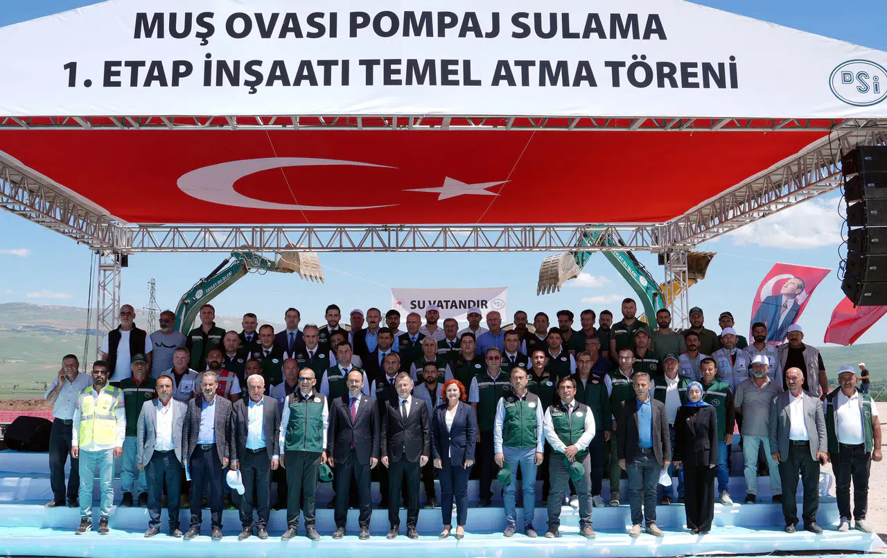 Gıda güvenliği milli güvenlik meselesi, Muş'ta dev sulama projeleri hayata geçiriliyor