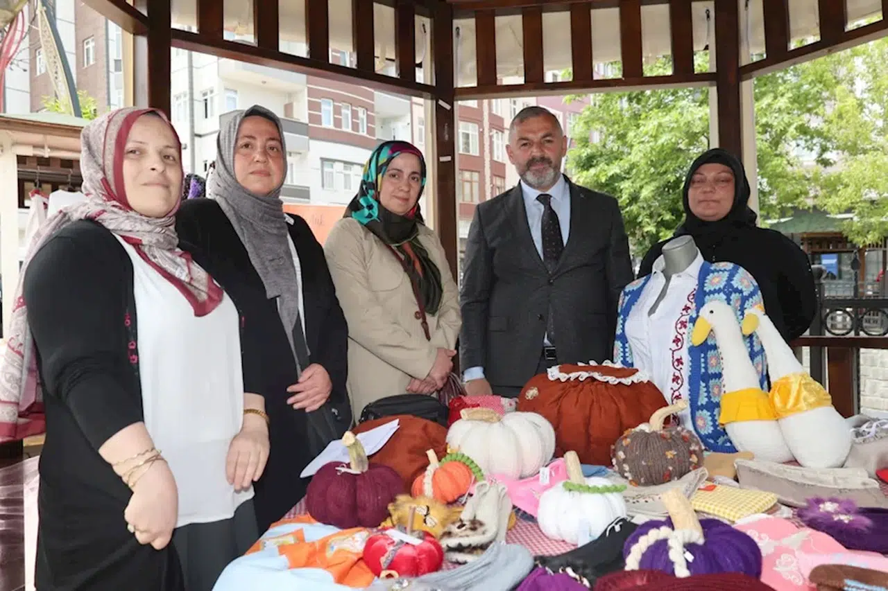 Arsin'de Sıfır Atık Projesi: Kadınların Geri Dönüşüm Ürünleri Sergilendi