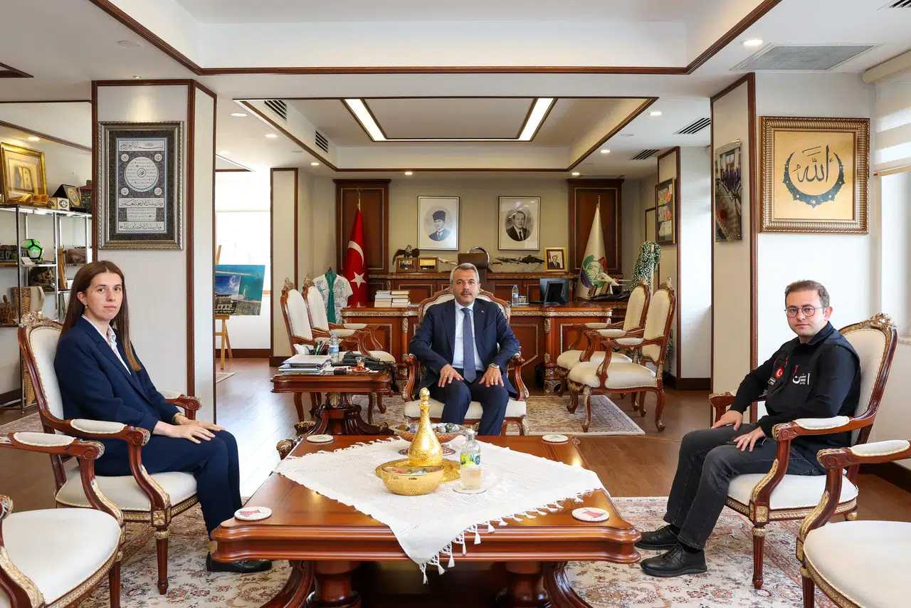 Rize Valisi İhsan Selim Baydaş’a Ziyaretler Devam Ediyor