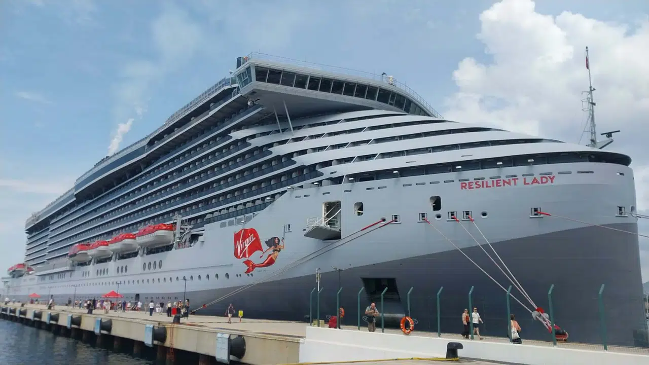 Bodrum'a Bahamalar bayraklı Resilient Lady gemisiyle 2.539 turist geldi