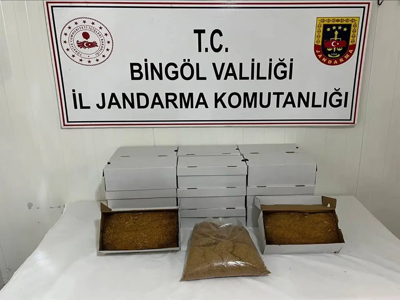 Bingöl'de otobüste 20.6 kilo kıyılmış tütün ele geçirildi, 1 şüpheli gözaltında